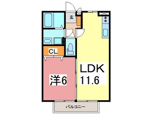 コートウィステリアの物件間取画像